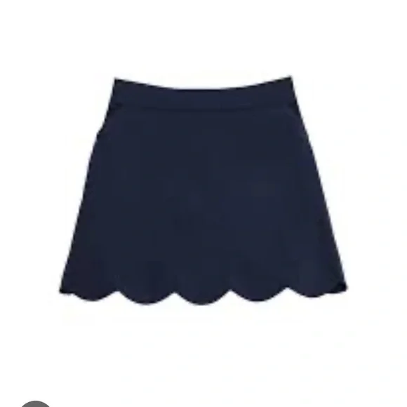 Vineyard Vines Blue Scalloped Golf/Mini Skirt - Picture 6 of 6